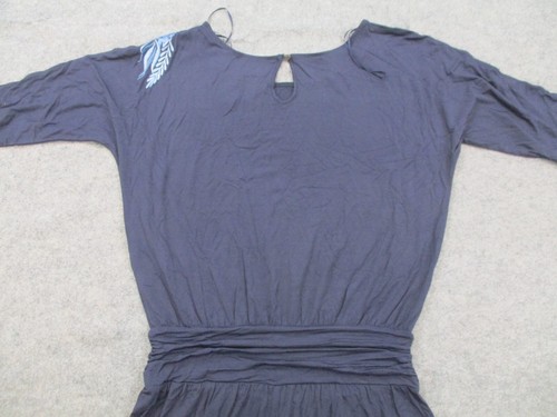 Soft Surroundings Jumpsuit Womens Small Blue One Piece Embroidered - Picture 4 of 9