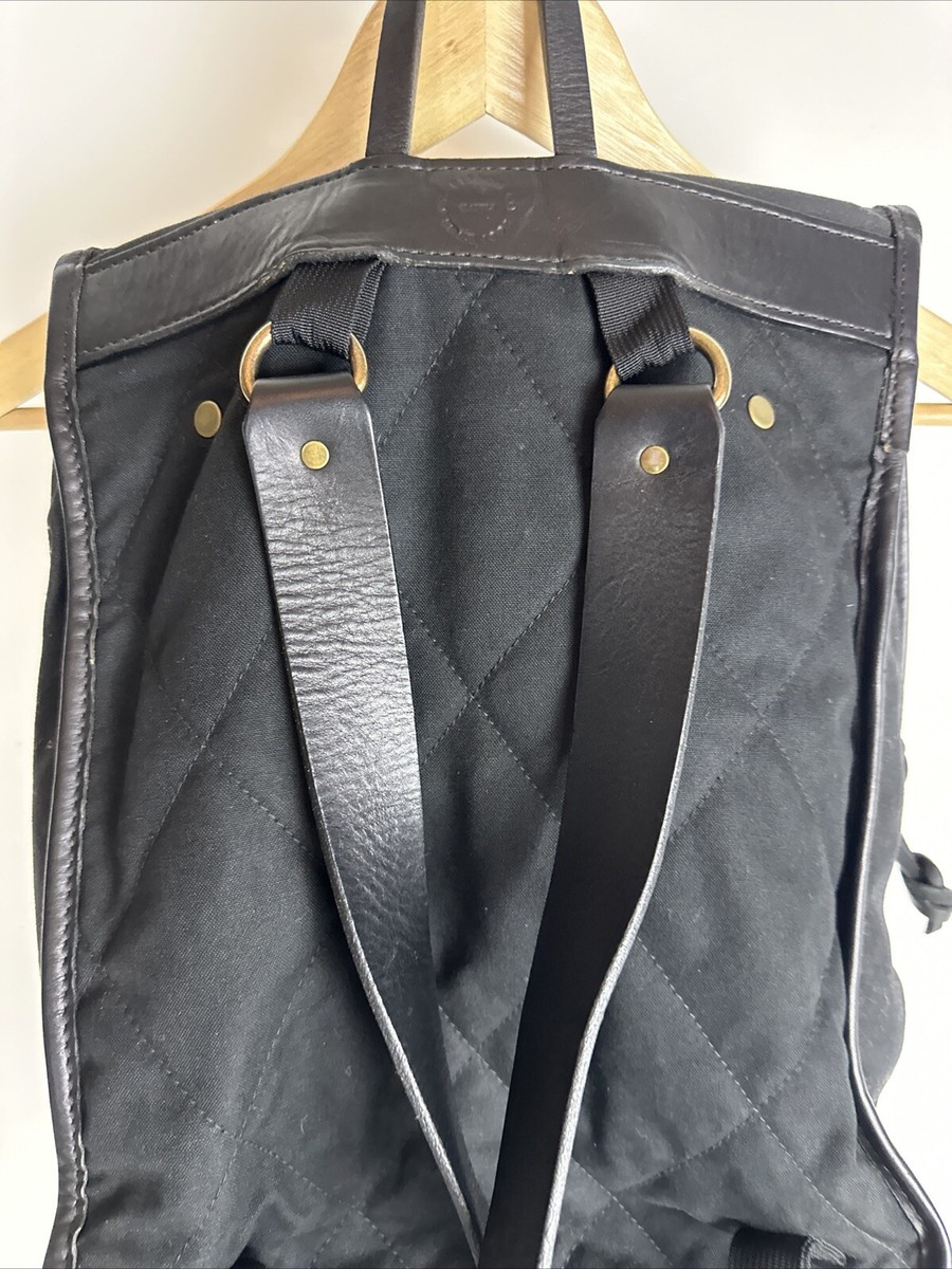 Filson Tin Cloth Backpack - Black, | eBay