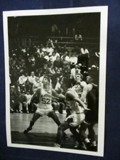 Vintage North Andover H.S. basketball players block out Glossy Press Photo