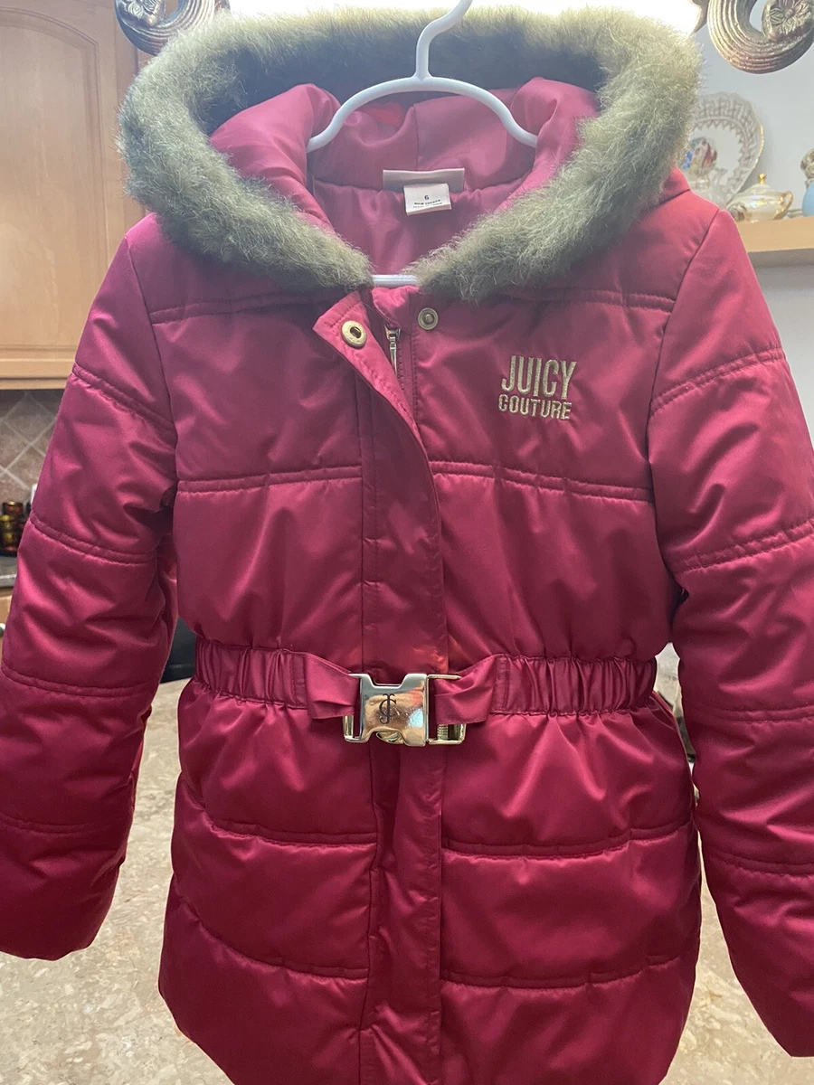 Juicy couture hotsell pink puffer jacket