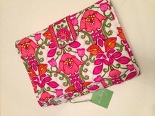 Vera Bradley Lilli Bell Pink Floral Baby Changing Pad Clutch NWT