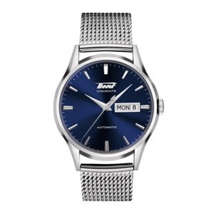 Nouveau Tissot Heritage Visodate Mesh Bracelet Acier Montre Homme  T0194301104100 | eBay