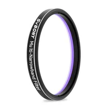 SVBONY SV240 2" Multi-Narrowband Galaxy&Nebula Filter for Urban Astrophotography