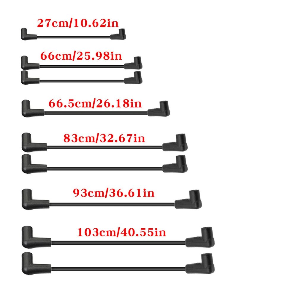 Электронное зажигание HEI свеча зажигания + 9 x провод для Chevy SBC BBC 350 383 454 - Изображение 4 из 4