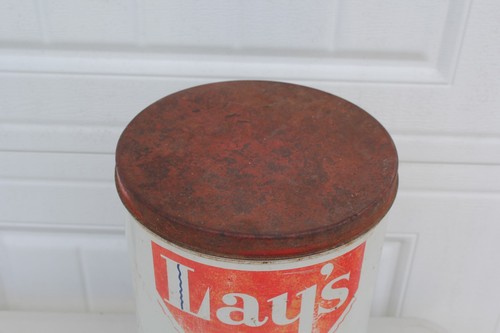 Vintage LAYS Kartoffelchips Metall Dose HW LAY &S CO. Antike Dose - Bild 2 von 18