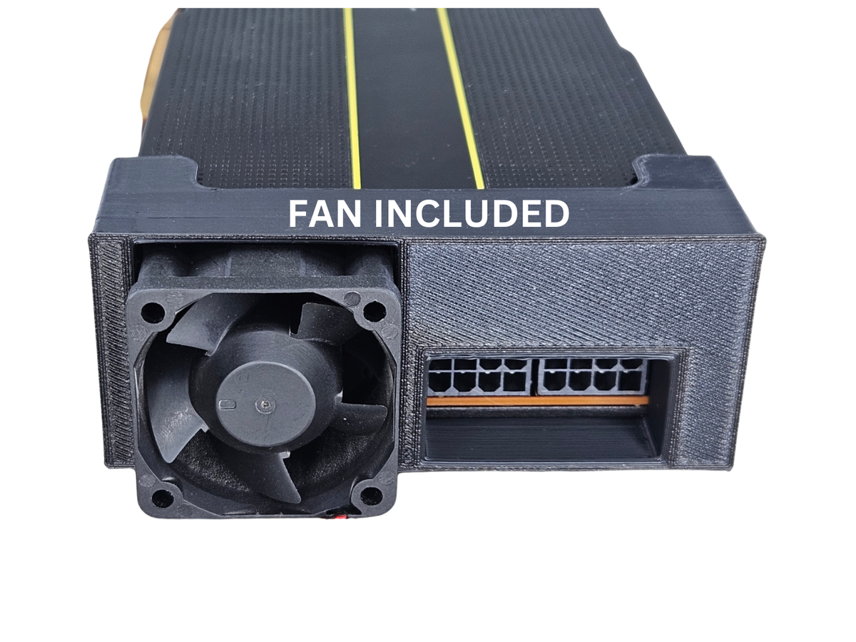 AMD GPU Cooling Fan Shroud V340 Mi50 Mi60 RADEON Accelerator Card