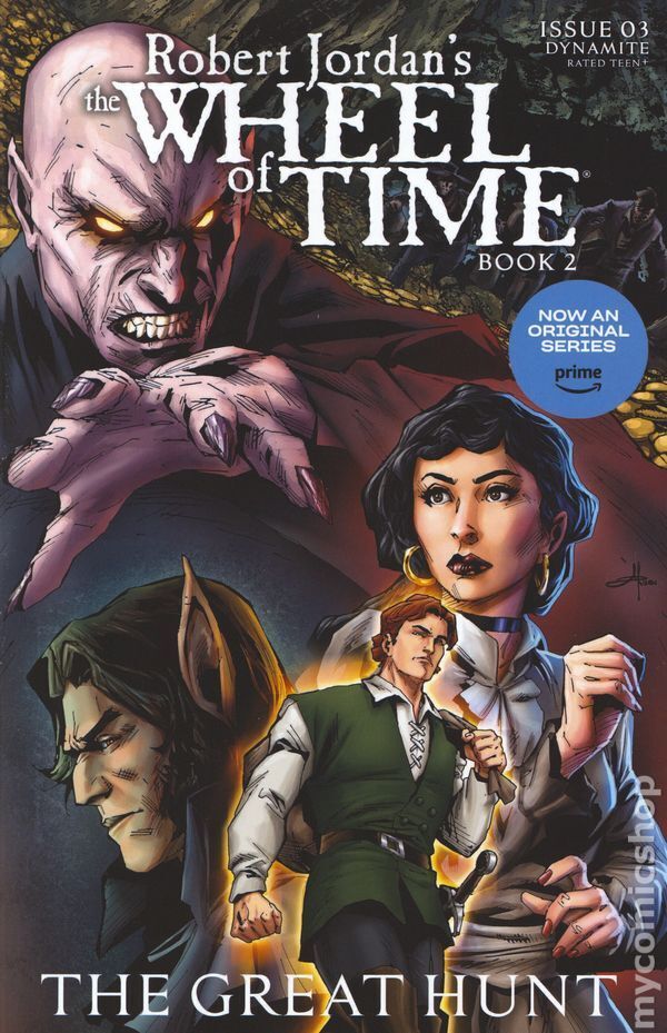 Wheel of Time the Great Hunt #3A Rubi VF 2024 Stock Image