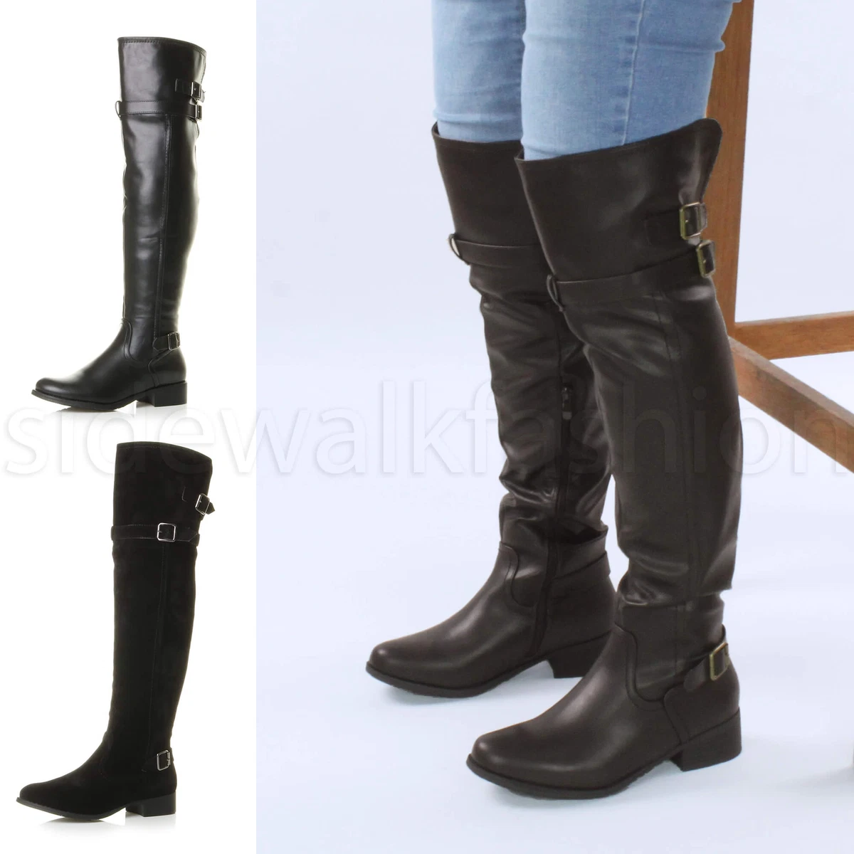 Low heel riding store boots
