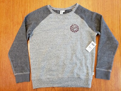 Vans off the Wall Drop V Transport Sweatshirt Women's Small Gray