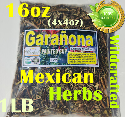 Garañona Garanona,Paintedcup herbs,Castilleja tenuiflora,Painted cup Herb/tea !