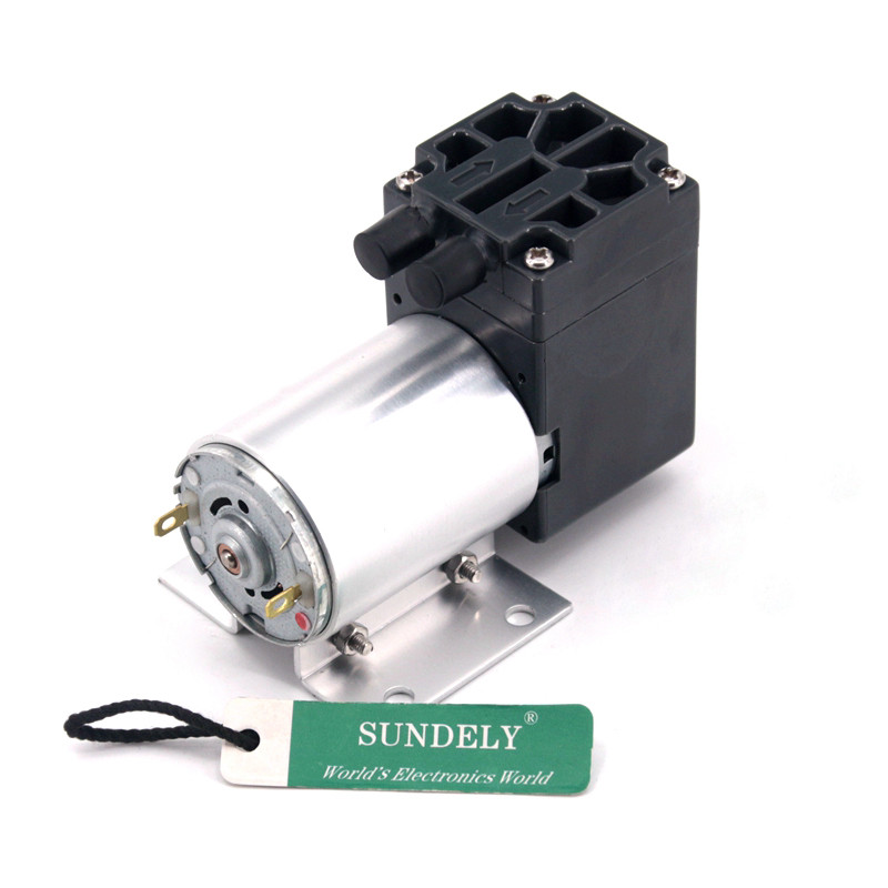 Dc 12v 5l/min 120kpa Mini Bomba De Vacío De Presión Negativa | Cuotas sin interés