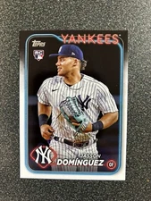 2024 Topps Baseball Complete Set Variation SP Jasson Dominguez RC #60 QTY AVAIL
