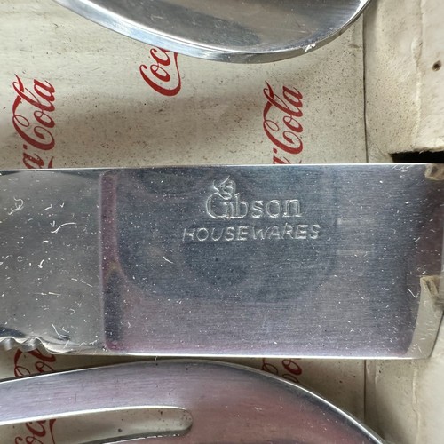 Coca-Cola 12-teiliges Besteckset & 3-teiliges Set von Gibson - Bild 2 von 4
