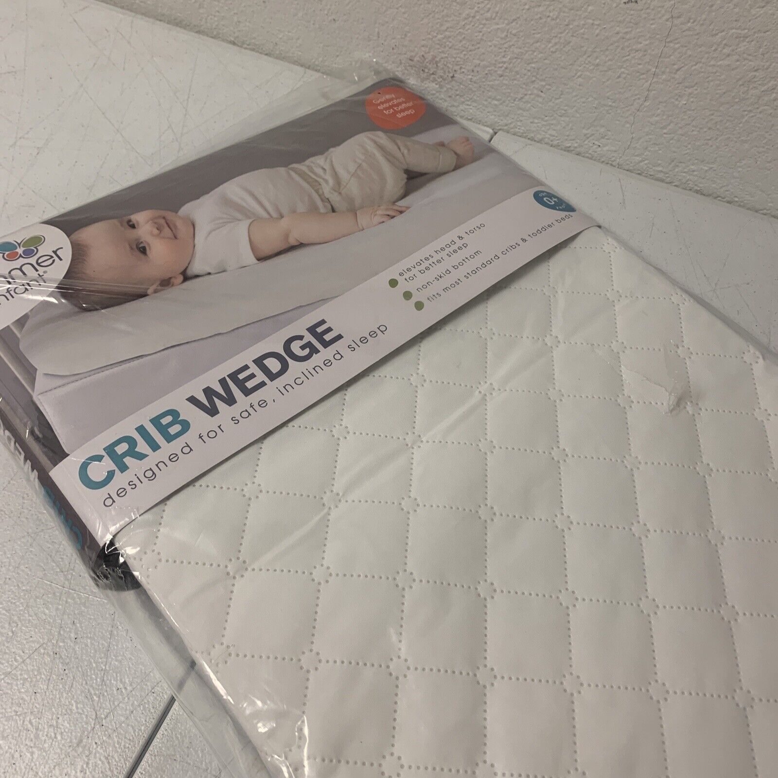 NEW Summer Infant Baby Crib Wedge 91428 Inclined Better Sleep Elevates Head  NIB 12914914281 | eBay