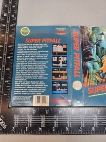 (Movie Store Rental Display) Super Pitfall Nintendo NES Box - No Game