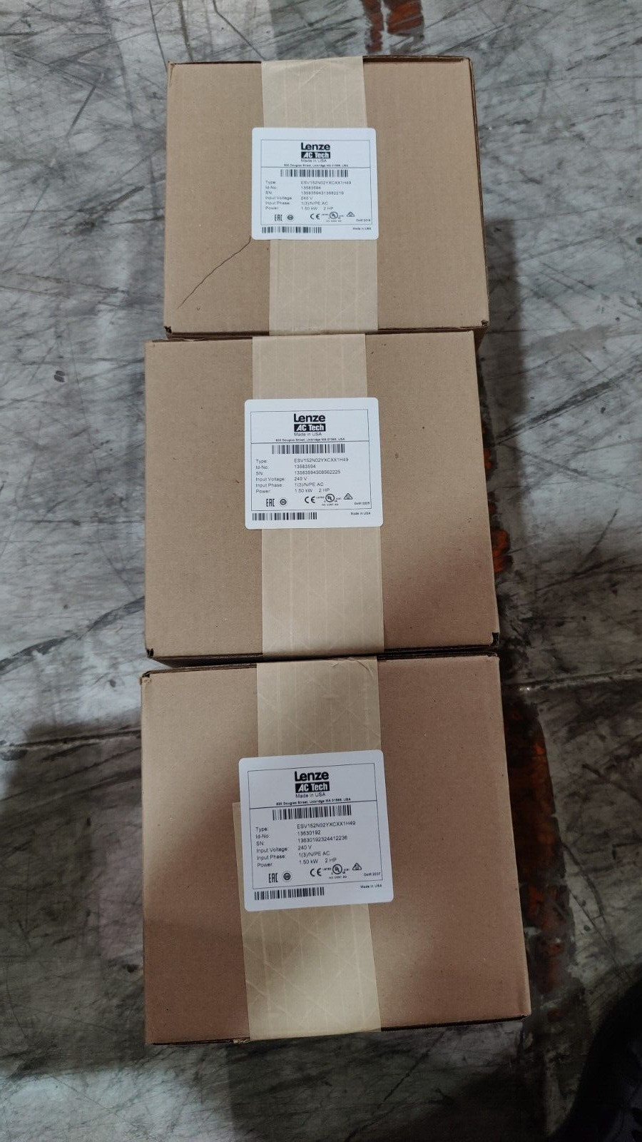 LENZE ESV152N02YXC AC TECH "BRAND NEW USA STOCK"