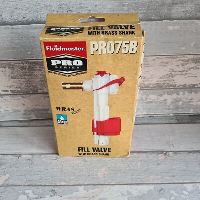 Fluidmaster PRO75B Füllventil mit Messingschaft NEU im Karton