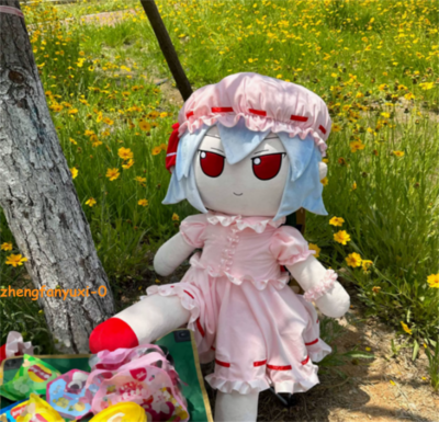 Touhou Project Fumo Remilia Scarlet Plush Doll Soft Toy 47in