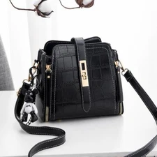 Small Square Crossbody Messenge Shoulder Bag Adjustable Strap Handbag for Women