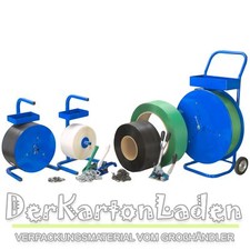 ALLES FÜR UMREIFUNG Abroller Bandspanner Umreifungsband Verschlussklemmen