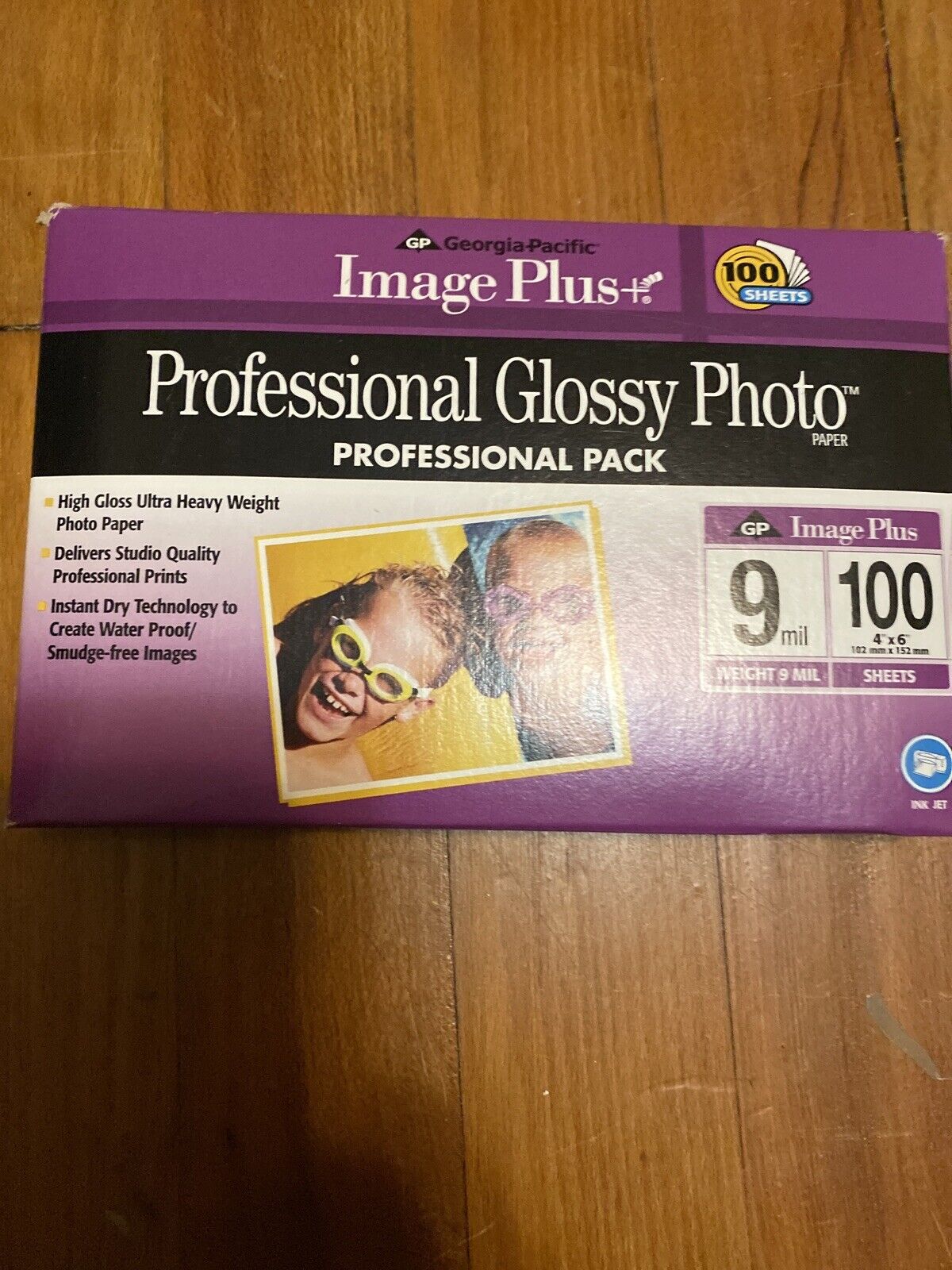  NEW GP IMAGE PLUS  99923400 Photo Paper 100 Glossy sheets 4x6