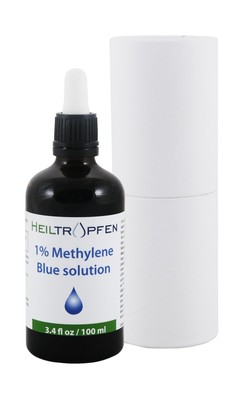 Methylene Blue 1% Solution 3.4 Fl Oz - 100 ml | Ultra High Purity | USP Pharm...