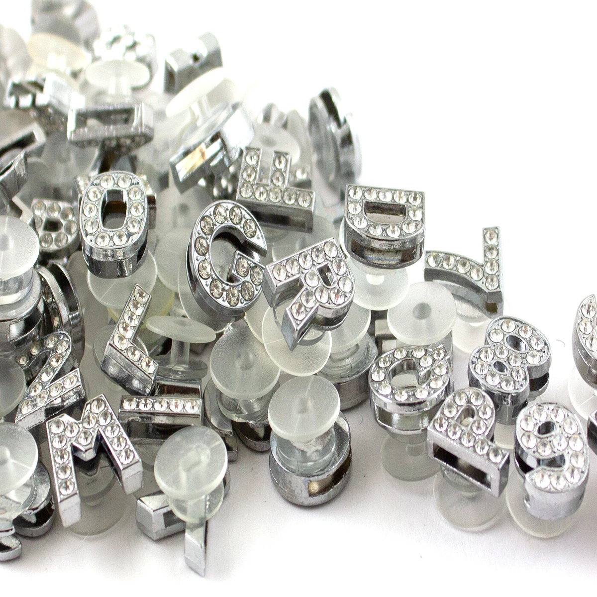 Rhinestone hotsell number charms