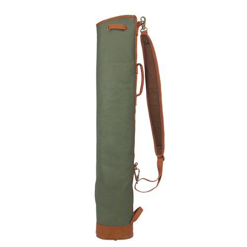 TOURBON Waterproof Canvas Golf Clubs Bag Sunday Shoulder Carrier Travel Gift US - Picture 6 of 24