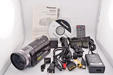 Panasonic HC-X900M Full HD 3MOS Camcorder Japanese Only Tested Working Video Kit