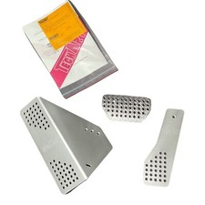PORSCHE 911 964 / 993 - TECHART - ALUMINIUM FOOTREST GAS BRAKE PEDALS TIPTRONIC