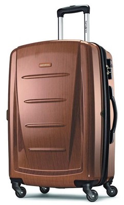 Samsonite Winfield 2 Hardside Luggage Rose Gold Checked Medium 24 Inch U6