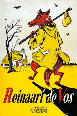   Vintage c1930s Reinaart de Vos Poster - 24x36   