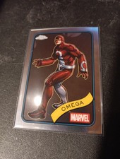 2025 Topps Chrome Marvel Base Trading Card #196 OMEGA