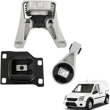 3PCS Engine Motor Transmission Mount Kit Replacement for 2010 2011 2012