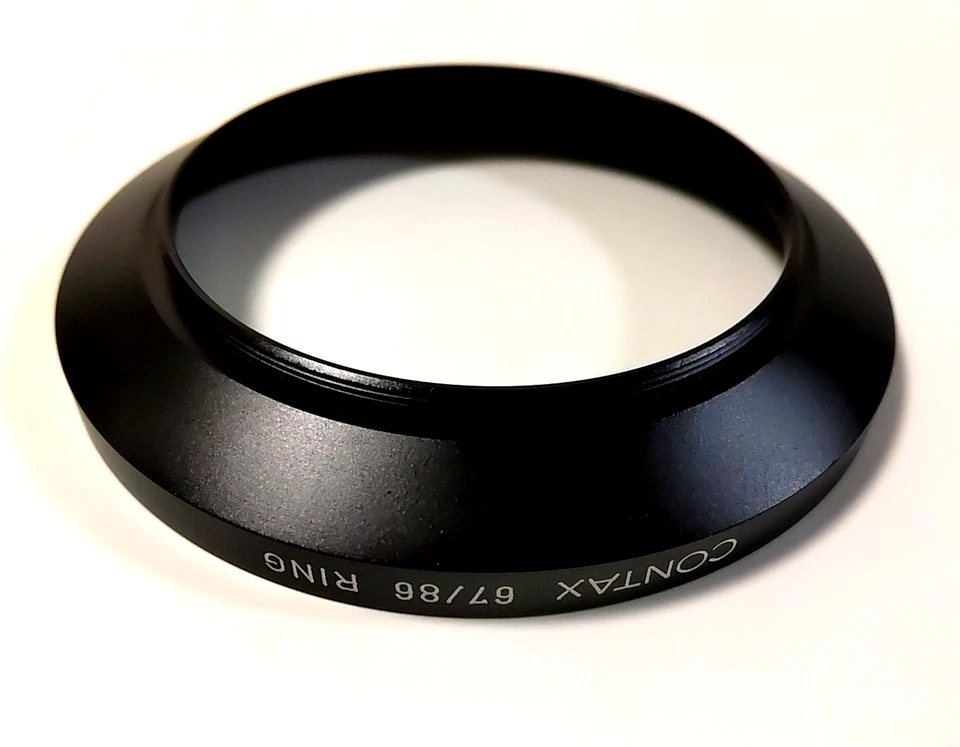 MINT Contax 67/86 Ring 67mm To 86mm Camera Lens Metal Adapter Step Up Ring Japan - Imagem 4 de 4
