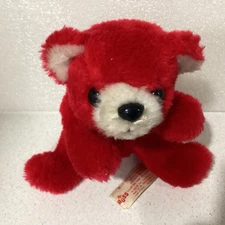 Vintage 1979 Russ Berrie & Co Red Luv Cub