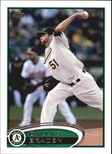 2012 Topps Mini #577 Dallas Braden - BB