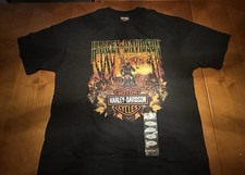 Harley-Davidson Mens  T  Shirt, Black, Size  ...