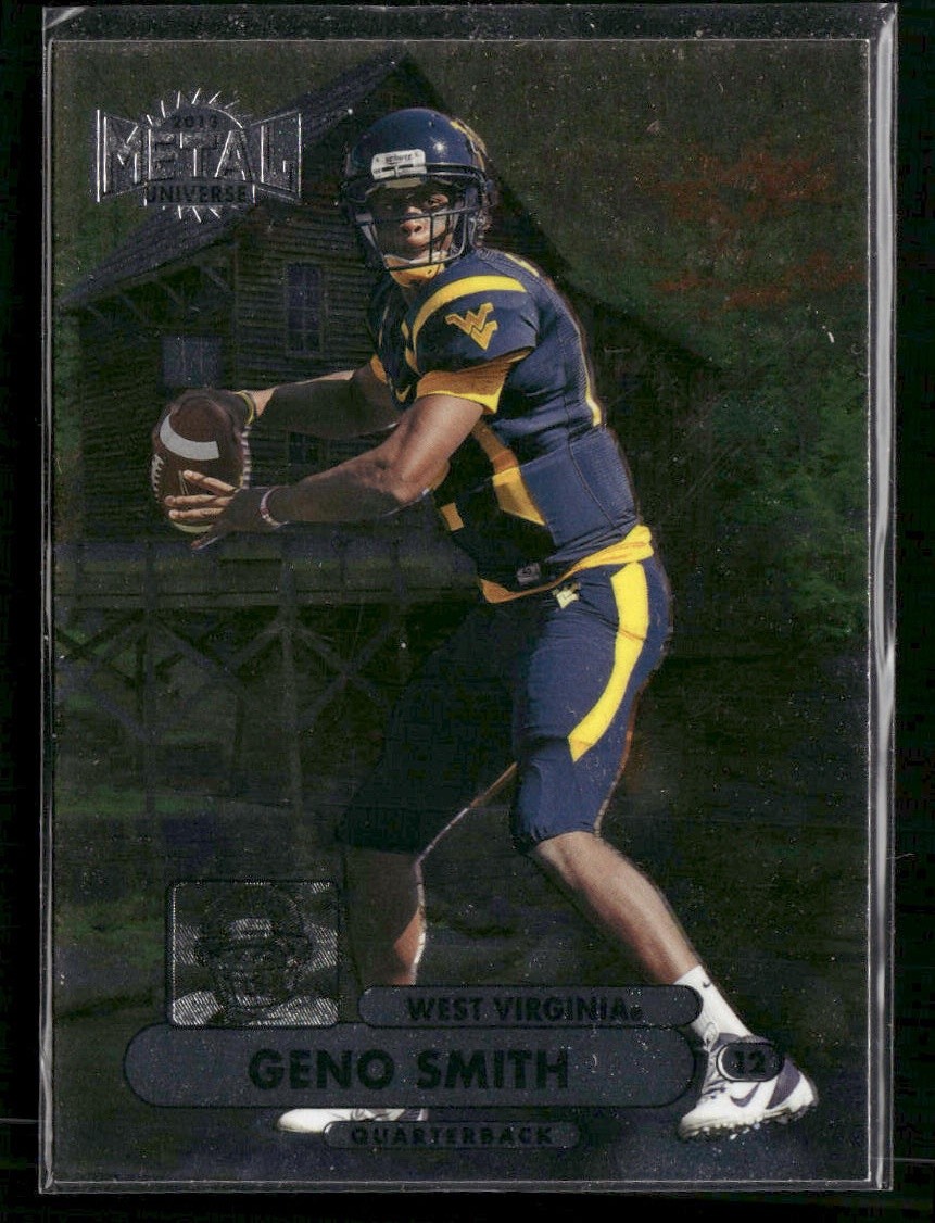 2013 Fleer Retro #M-26 Geno Smith '98 Metal Universe