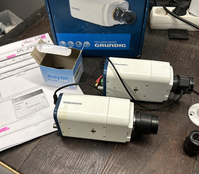 2 x Grundig IP POE Kameras 1080P Full HD GCI-K0503B