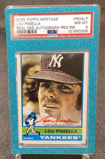 2025 Topps Heritage - Real One Autographs Lou Piniella #ROA-LP Special...