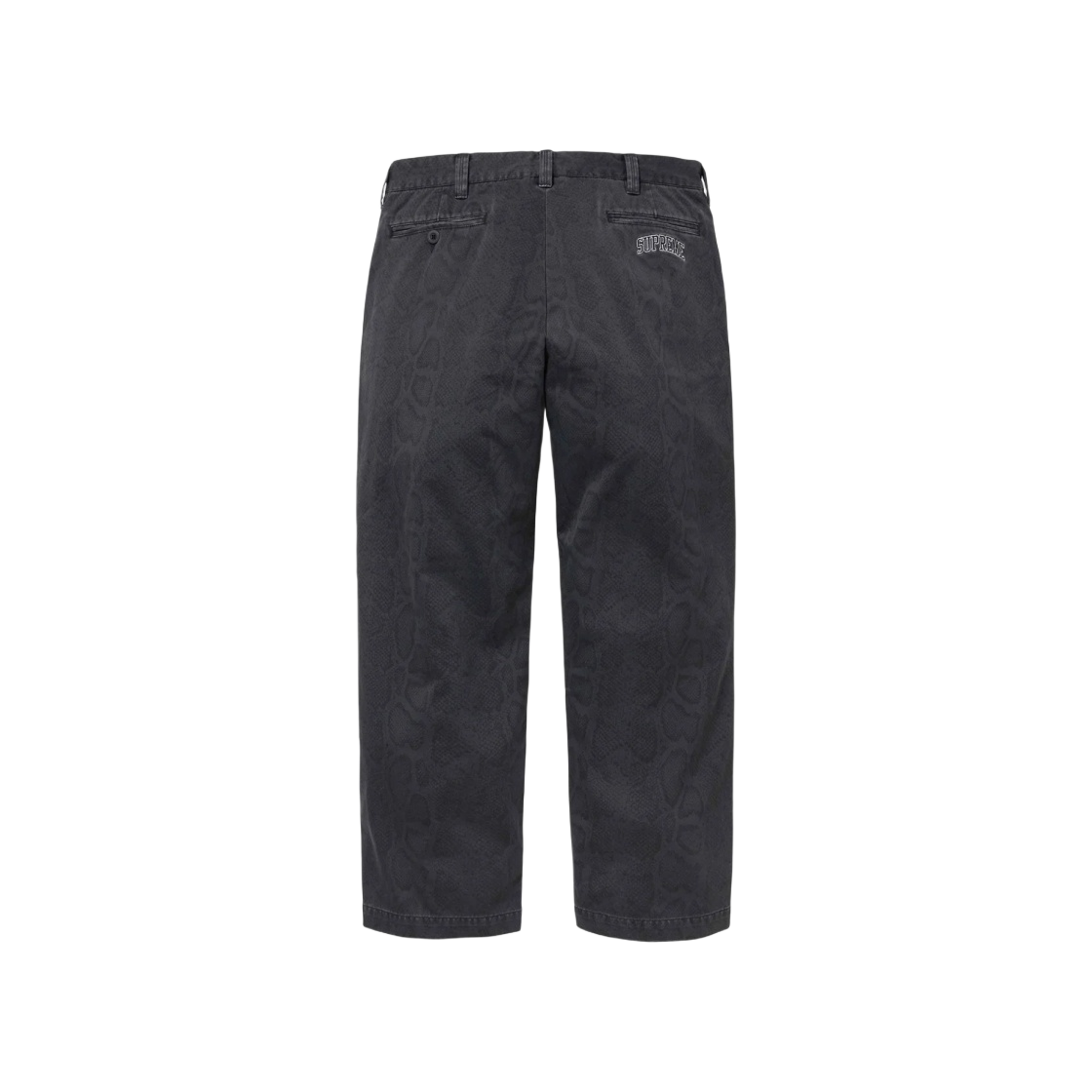 Supreme Snake Print Chino Pant Charcoal - 24SS | eBay