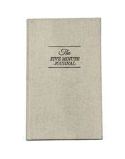 The Five Minute Journal by Intelligent Change in Original Linen