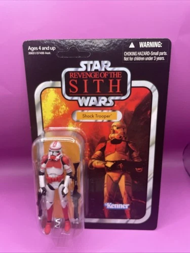 Star Wars ROTS Vintage Collection Shock Trooper, VC110 Unpunched w/ Case