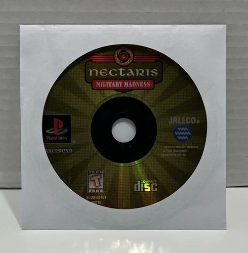 Nectaris: Military Madness (Sony PlayStation 1, 1998) Disc Only Tested