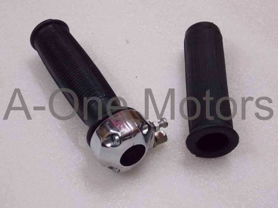 7/8" Twist Grip Throttle Set Fit For Triumph BSA Norton Royal Enfield Classic - Image 4 of 4