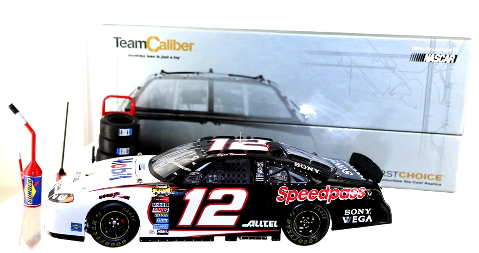 Ryan Newman #12  ALLTEL/Mobil 1. Autographed by Ryan. Best detail of all diecast - Image 3 of 4