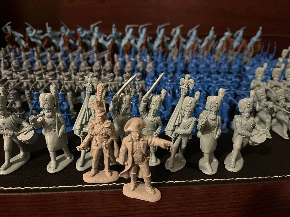 Guerras Napoleónicas Ejército Francés - Juguete Soldados (escala 1/32) Foto 3 de 4