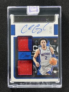 その他 cade cunningham RC patch auto Panini Instant Prime Signatures CADE CUNNINGHAM 75th Logoman Patch