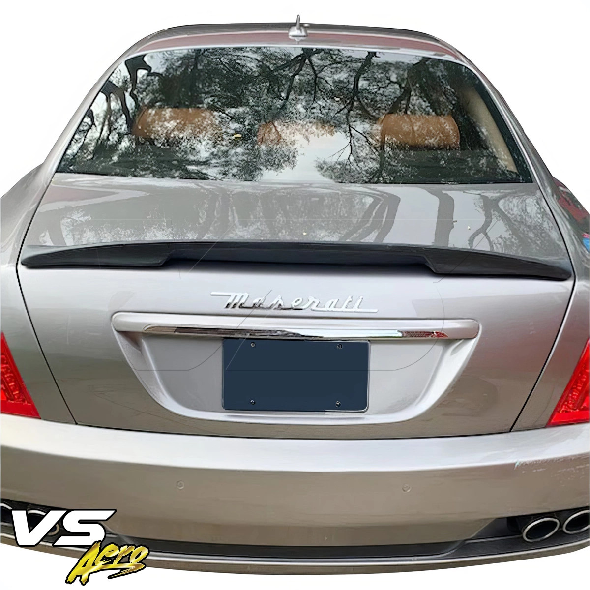 VSaero FRP WAL Trunk Spoiler Wing for Quattroporte Maserati 05-12 vsaero_109249